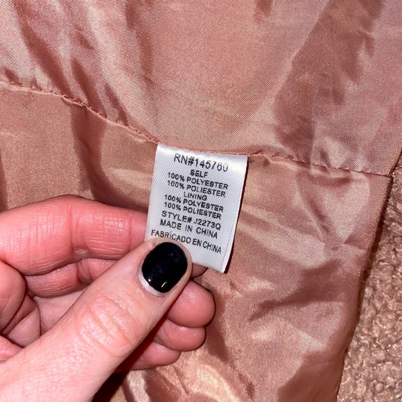 Hooded Zip Up Teddy Jacket - Picture 8 of 10